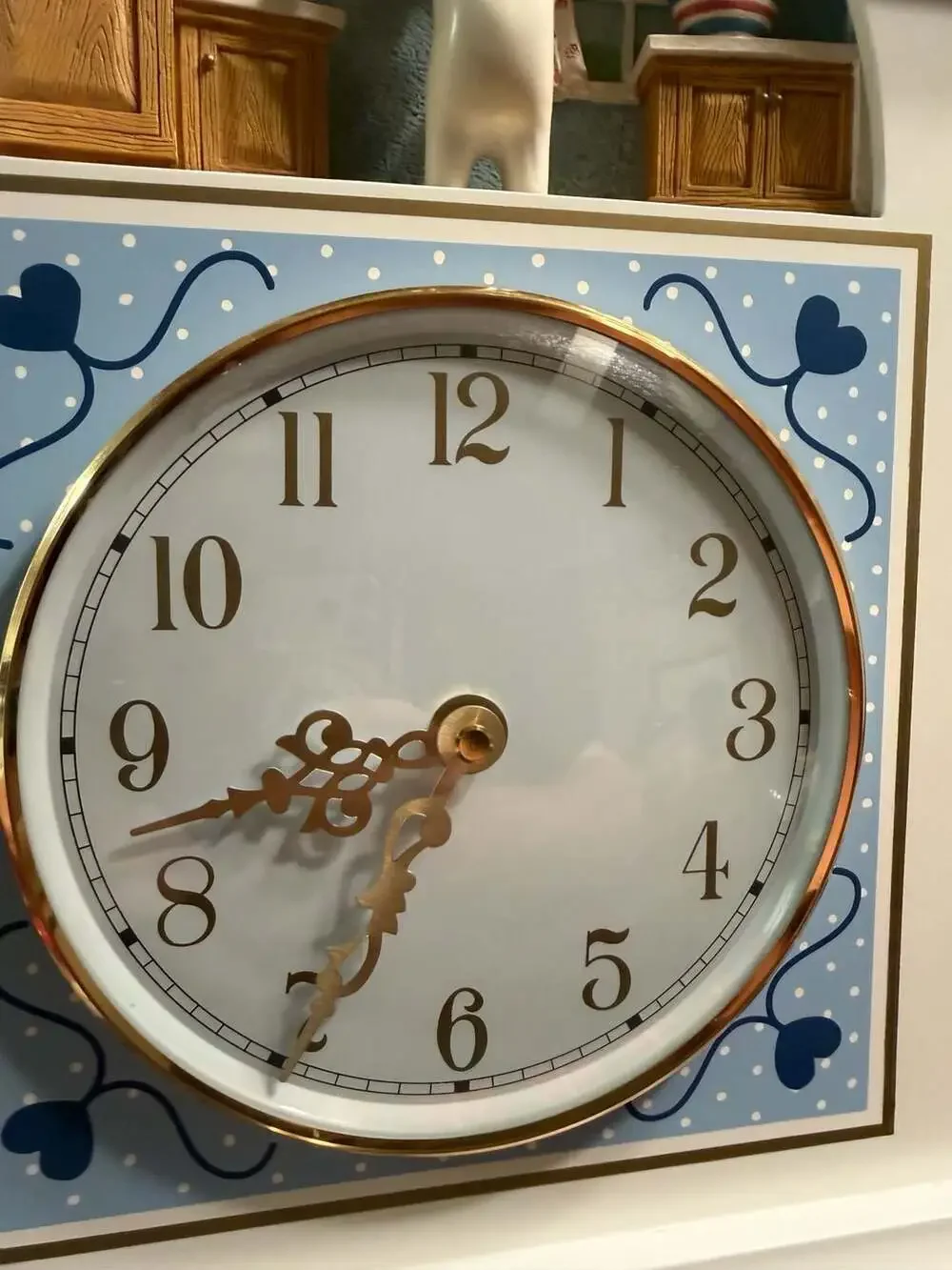 Vintage Pillsbury Doughboy Kitchen Mantel Clock